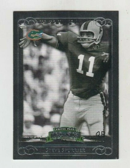 Steve Spurrier 2008 PRESS PASS LEGENDS CARD #59 FLORIDA GATORS - Image 1 of 1