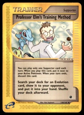 2002 Expedition Professor Elm’s Training Method Uncommon #148 - Image 1 of 2