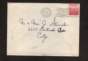 Cleveland, Ohio--1942 Machine Cancel Cover - Picture 1 of 1