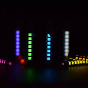 Titanium Keychian Necklace Pendant EDC Charm DIY Glow in the Dark 25 Years Life - Picture 1 of 21