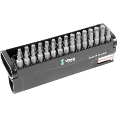 WERA TOOLS BIT SAFE CLASSIC SET 8 - TORX STAR &  DRIVER TX10 > TX40 + BOX - Image 1 of 2