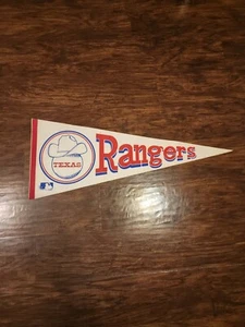 Vintage 70er Jahre Texas Rangers Penant Euc - Bild 1 von 5