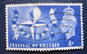 Großbritannien ,Jubiläumsausstellung ,4 P. :gest. 1951 - Bild 1 von 1