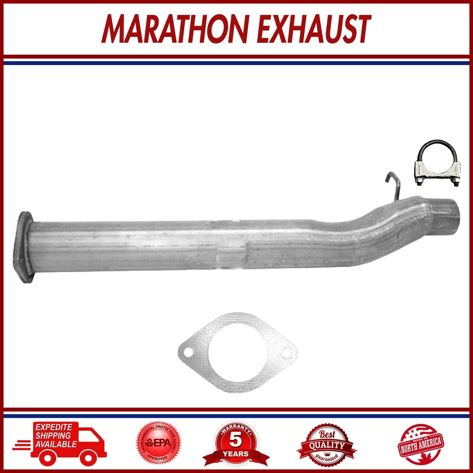 Tubo de escape compatible con: Chevrolet S10 2000-2003 | GMC Sonoma | Isuzu Hombre 4,3 L tracción trasera Foto 1 de 4