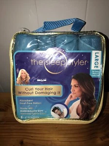 The Sleep Styler Heat Free Foam Rollers Large Shark Tank 8 - 6" Rollen - Bild 1 von 18