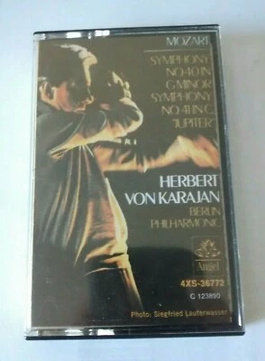 MOZART The Last 6 Symphonies Vol.3 40 41 Herbert Von Karajan Angel 1970 Cassette Foto 1 de 4