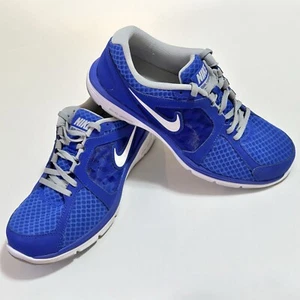 Nike Dual Fusion Running Shoes Mens Size 7.5 Royal Blue 580533-403 Training 2012 - Picture 1 of 8