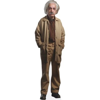 Albert Einstein (Beige) tamano reducido - Imagen 1 de 4