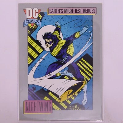 1991 Impel DC Comics Earth's Mightiest Heroes Nightwing #65 - Image 1 of 2