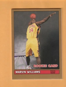 Tacones Marvin Williams Atlanta Hawks 2005-06 Bazooka Gold RC Carolina del Norte - Imagen 1 de 2