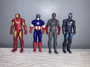 Marvel Action Figuren - 4 Stück, 4" Sammelfiguren Superhelden - Bild 1 von 1