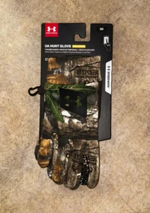 Under Armour Gloves Mens Small Realtree Camo ColdGear Fleece Early Season NWT - Picture 1 of 8