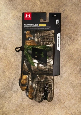 Under Armour Gloves Mens Small Realtree Camo ColdGear Fleece Early Season NWT - Image 1 of 4
