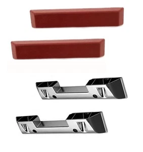 1964 - 1966 Mustang Arm Rest Set - Dark Red - Arm rest pad & base set - Bild 1 von 24