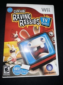 Rayman Raving Rabbids TV Party Nintendo Wii - Complete - Picture 1 of 3