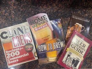 Beer Brewing Home Brewer’s Handbook Books LOT How To Brew Book Cookbooks Guides - Picture 1 of 14