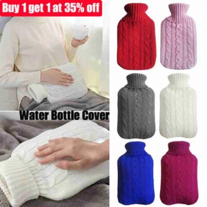 For 2L Large Hot Water Bottle Cover Knitted Cover Bag / COVER ONLY - Picture 1 of 19
