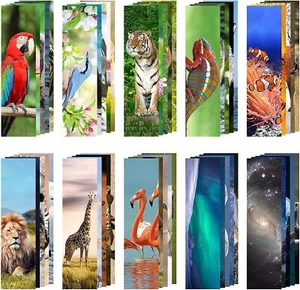 200 Pieces Animal Bulk Bookmarks for Kids - Cool Book 200 Pcs Bookmark - Picture 1 of 7