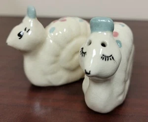 Shaker sale e pepe lumaca vintage biscotto americano stravagante   - Foto 1 di 6