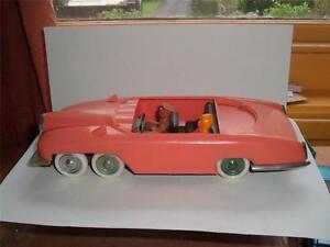 THUNDERBIRDS LADY PENELOPE'S FAB1 ROLLS ROYCE PLASTIC HONG KONG NO GLASS OR ROOF