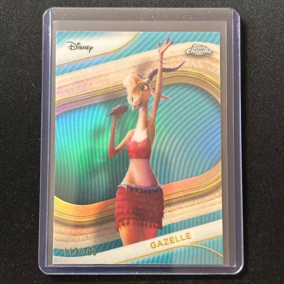 2025 TOPPS ХРОМ DISNEY БИРЮЗОВЫЙ РЕФРАКТОР /299 ГАЗЕЛЬ #172 - Изображение 1 из 1