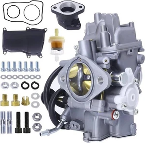 YFM350 Carburetor and Intake Manifold Compatible with Yamaha Warrior 350 …… - Picture 1 of 10