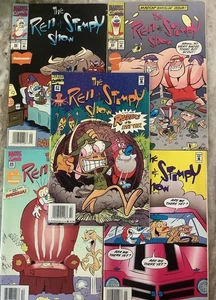 The Ren & Stimpy Show 22,23,25-27 Marvel Nickelodeon 1994/95 Comic Books - Picture 1 of 17