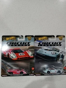 Hot Wheels Circuit Legends 2025 Set Porsche 911 GT3 R (992) And 917KH New - Picture 1 of 5