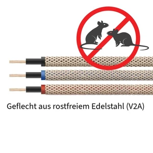 SOLARFLEX® 6mm² Schwarz Solar Kabel mit Nagetierschutz PV Anschluss Photovoltai - Bild 1 von 15