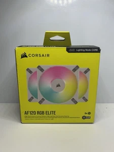 Corsair AF120 RGB Elite Cooling Fans - 120mm, 2100 RPM, 65.57 CFM - Picture 1 of 2