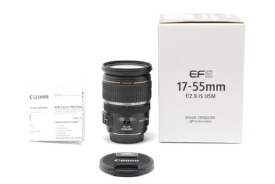 [EXCELENTE COMO NUEVO] Lente zoom Canon EF-S 17-55 mm F2,8 IS USM de Japón Foto 1 de 4