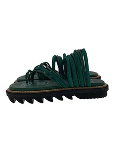 Sacai Sandals 37 Green Shark Sole Lightweight Comfortable Footwear - Picture 1 of 5