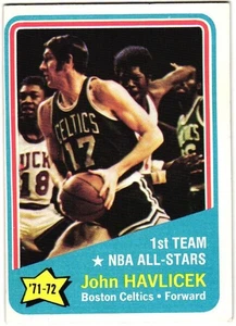 1972-73 Topps - All Star John Havlicek #161 - VGEX - Foto 1 di 2
