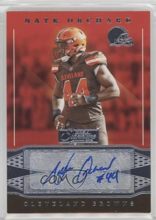 2016 Panini Donruss Signature Series Nate Orchard #11 Auto - Image 1 of 2