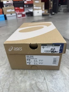 Caja de zapatos vacía Asics Gel-1130 piel de tiburón blanco talla 7,5 - Imagen 1 de 2