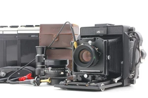 [Fast neuwertig] Horseman 45FA 4x5 analoge Kamera LF Topcor 150 mm 210 mm f/5,6 Objektiv JAPAN - Bild 1 von 21