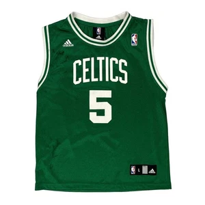 Age 13 Boston Celtics Adidas Jersey - Large Green Polyester - Picture 1 of 8