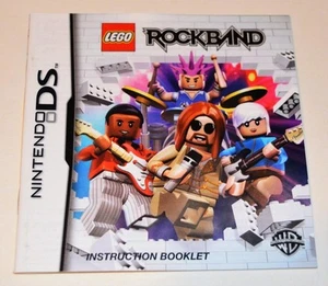 SOLO MANUAL LEGO Rockband Nintendo DS Folleto de instrucciones - Imagen 1 de 1