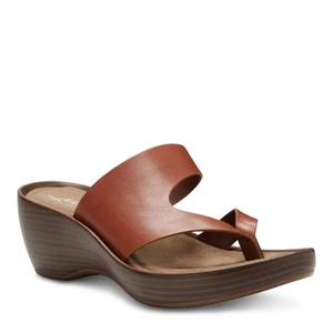 Eastland Women's Laurel Thong 3859-07 Tan - Foto 1 di 9