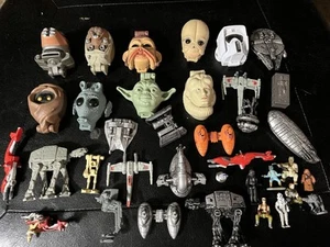 Vintage Star Wars Die Cast Micro Machines Titanium Series Ships Figure Large Lot - Picture 1 of 4