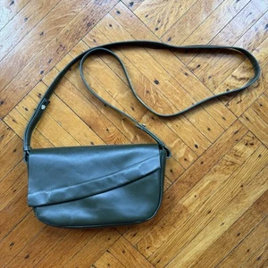 Leather Crossbody Bag with Adjustable Strap - Picture 1 of 5