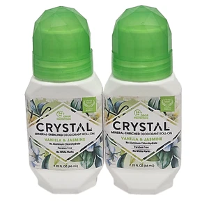 2-Pack Mineral-Enriched Deodorant Roll-On, Vanilla & Jasmine, 2.25 fl oz (66 ml) - Picture 1 of 4
