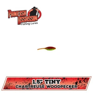 Pájaro carpintero Panfish Assassin Tiny Shad 1,5" SA01391 45 quilates - Imagen 1 de 1