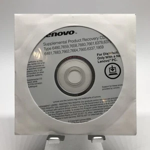 Lenovo Supplemental Product Recovery CD Disk New Factory Sealed - Picture 1 of 4
