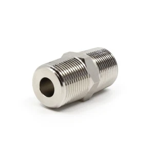 BigBlue 1x Doppelnippel 1" NPT AG konisches / Edelstahl Verbindung Wasserfilter - Bild 1 von 6