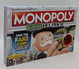 Monopoly Cash Decoder Englische Version Brettspiel erkenne das Falschgeld NEU - Bild 1 von 10