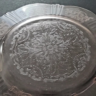 MacBeth-Evans American Sweetheart Pink Depression Glass Side Plates Set of 4 - Image 1 of 4