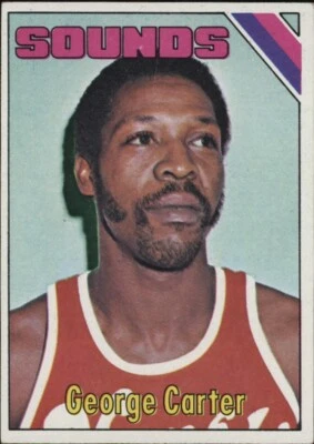 1975 Topps #230 George Carter - Memphis Sounds - Image 1 of 2