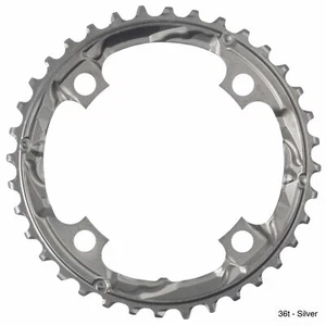 Shimano SLX FCM660 9 Speed Triple Chainrings - Picture 1 of 6