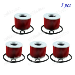 5pcs Oil Filter For Yamaha FZX750 FZR750R FZR1000 FZX700 XJR1300 FJ1200 - Picture 1 of 6
